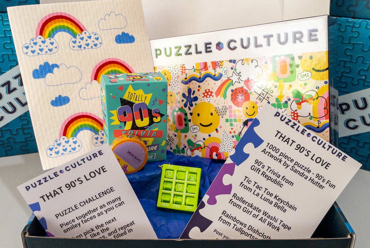 90's Love Puzzle Culture Subscription Past Box example