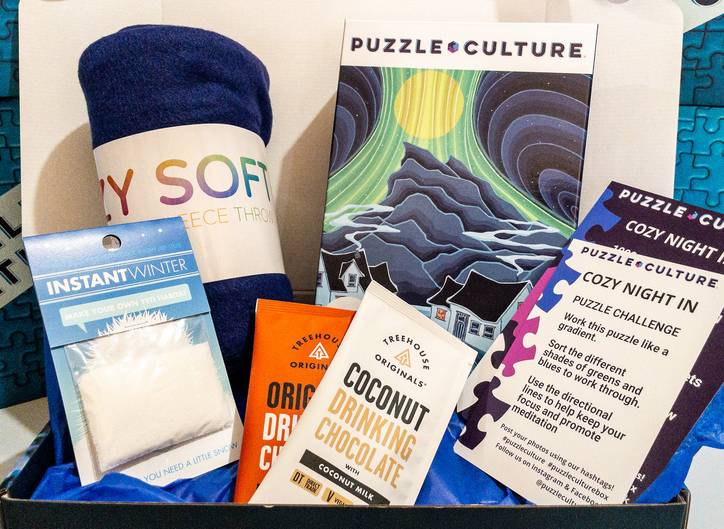 Puzzle Culture Box Quarterly Edition Gift - Annual Plan - 4 boxes