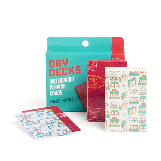 Dry Decks - Waterproof Playing Cards - Travel Design