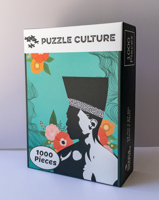 Damaged Box - Black on Black Puzzle