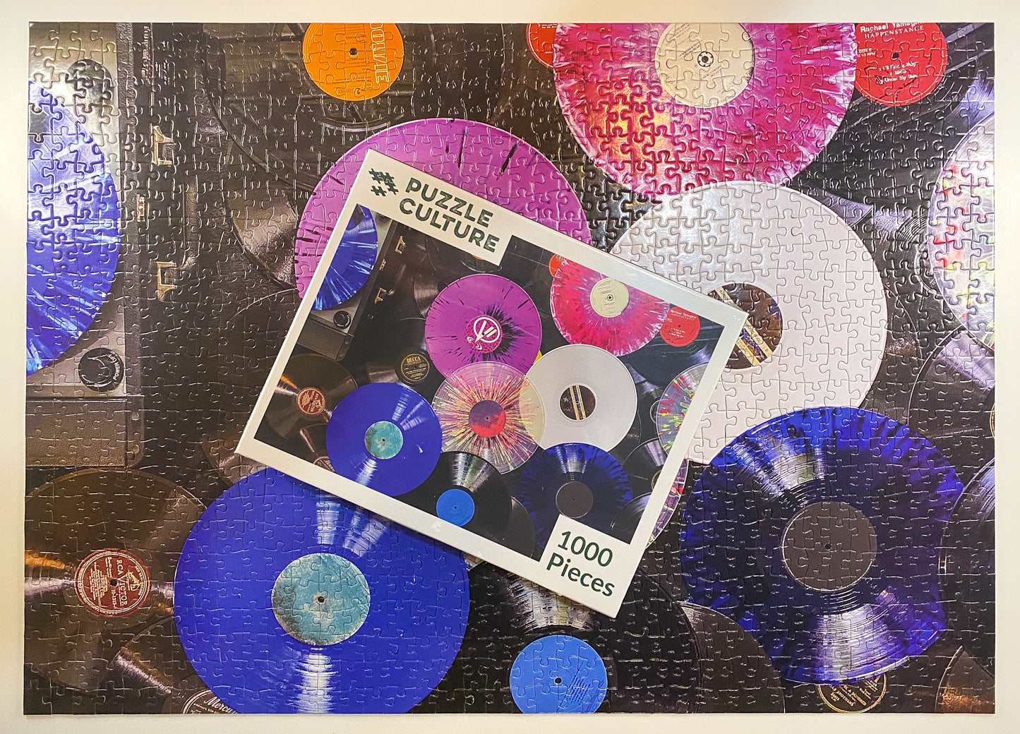 Vinyl Colors Puzzle